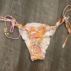 tiedye bikini bottoms